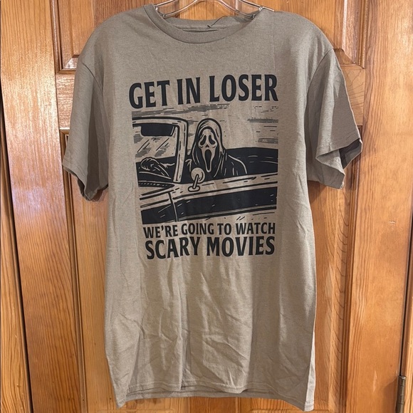 NWT ghost face men’s shorts sleeve tee shirt size medium. - Picture 1 of 5